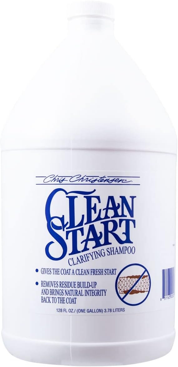 image:imageChris Christensen Gallon Liquid and Gallon Pump Dispenser Bundle Clean Start Clarifying Shampoo Preserves Natural Oils Gallon Pump Dispenser Easily Dispenses No Mess