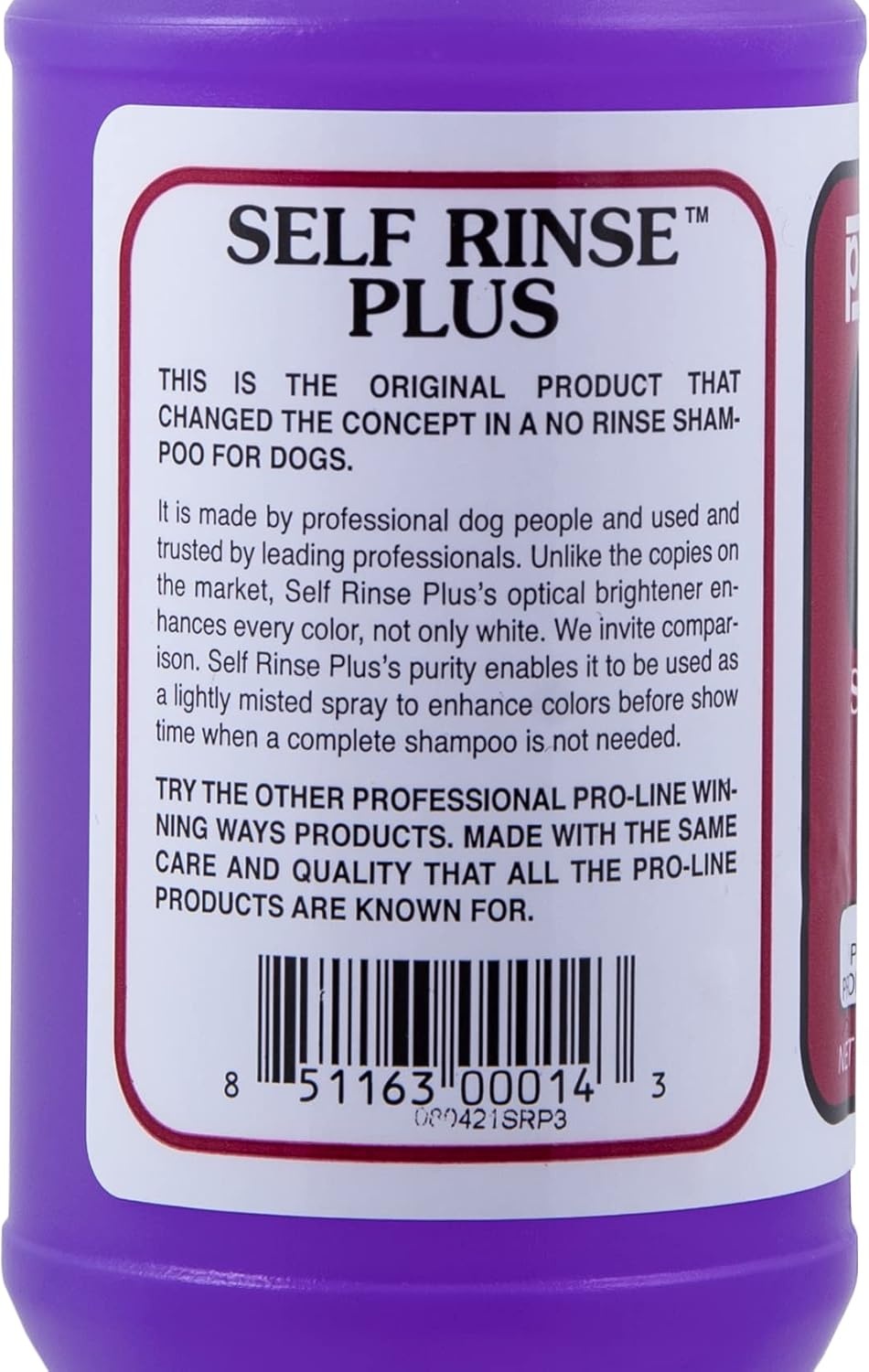 image:imageProLine Self Rinse Plus Shampoo 16oz