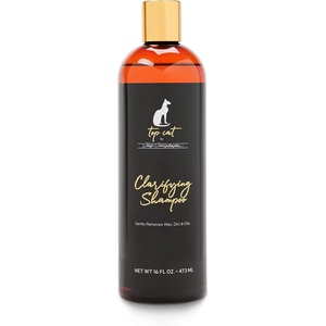 image:imageChris Christensen Top Cat Clarifying Shampoo for Cats Groom Like a Professional Gently Removes Dirt amp Oils Great for All Coat Types Made in USA 16 oz