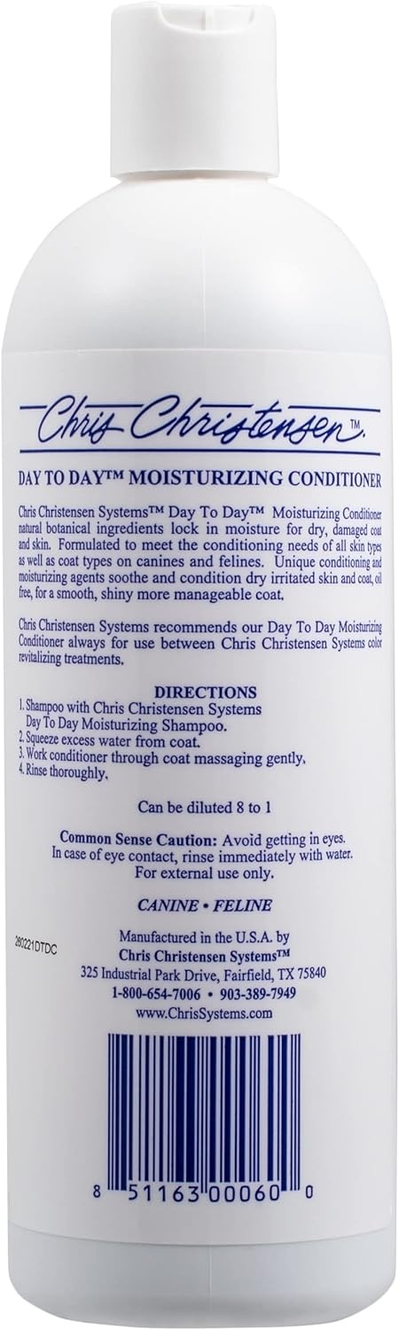 image:imageChris Christensen Day to Day Grooming Bundle Day to Day Concentrated Dog Conditioner All Coat Types Dilutable 81 16 oz Day to Day Concentrated Dog Shampoo All Coat Types Dilutable 81 16 oz