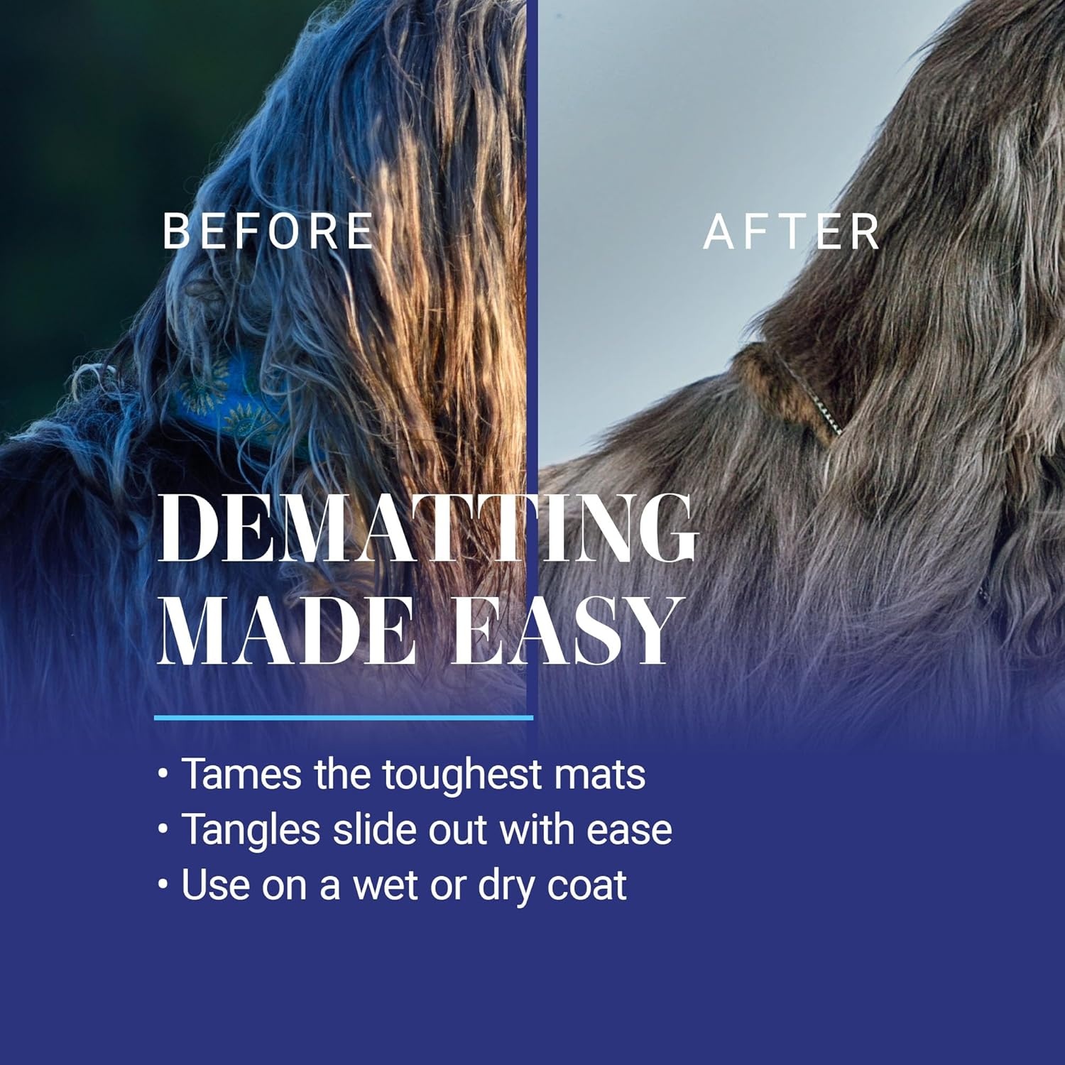 image:imageChris Christensen Ice on Ice Ultra Conditioning Dematting Spray Dog Conditioner Groom Like a Professional Lightweight Formula Dematts amp Detangles Conditions amp Protects Made in the USA 132oz