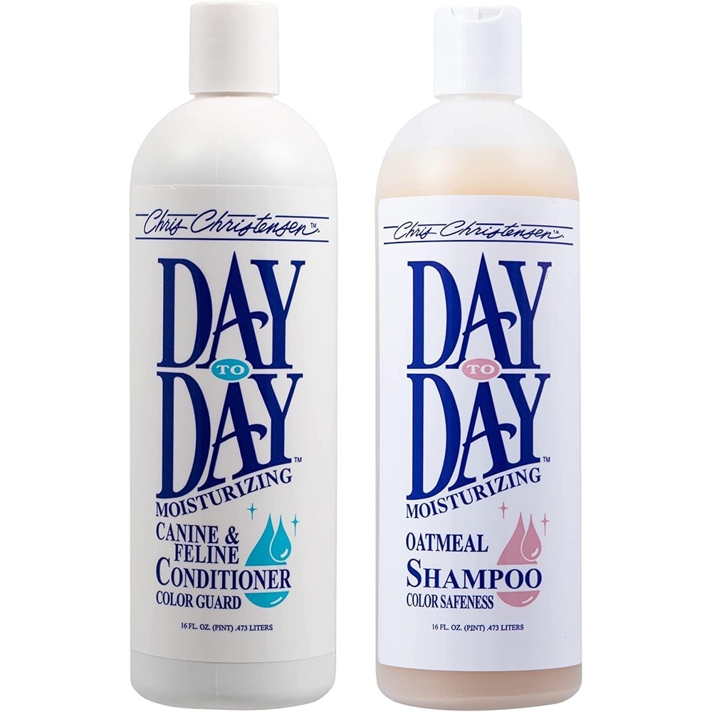 image:imageChris Christensen Day to Day Grooming Bundle Day to Day Concentrated Dog Conditioner All Coat Types Dilutable 81 16 oz Day to Day Concentrated Dog Shampoo All Coat Types Dilutable 81 16 oz