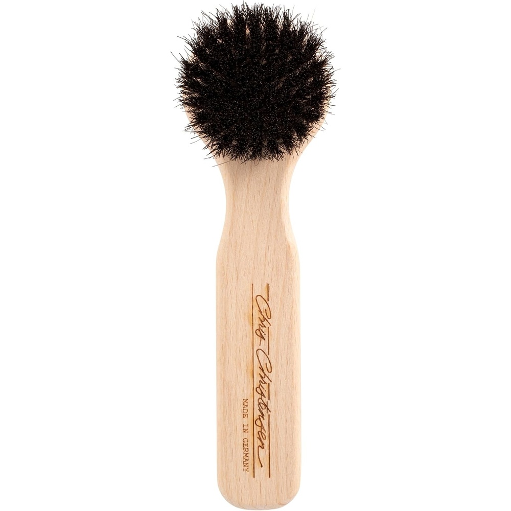 image:imageChris Christensen Horse Hair Chalk Brush for Dogs Groom Like a Professional Even Applicaiton Great for Face or Feet 100 Horse Hair Made in Germany