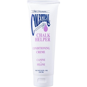 image:imageChris Christensen Colestral Chalk Helper Conditioning Crme for Dogs Beards Cheeks and Chest Groom Like a Professional Restores Moisture 8 oz Tube