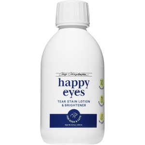 image:imageChris Christensen Happy Eyes Tear Stain Remover Lotion amp Brightener Tear Stain Remover for Short Nosed Dogs French Bulldogs Dogs and Cats Made in USA 85oz