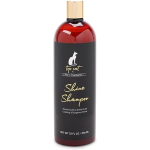image:imageChris Christensen Top Cat Shine Shampoo for Cats Groom Like a Professional Restores Dry amp Brittle Coat Creates a Gorgeous Shine Made in USA 16 oz