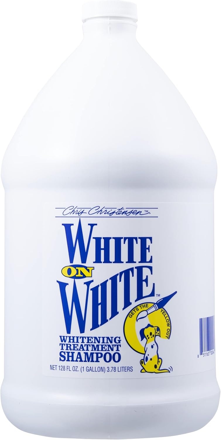 image:imageChris Christensen Color Revitalizing Groomers Bundle White on White Shampoo Black on Black Shampoo After U Bathe Final Rinse Solution Groom Like a Professional Made in USA